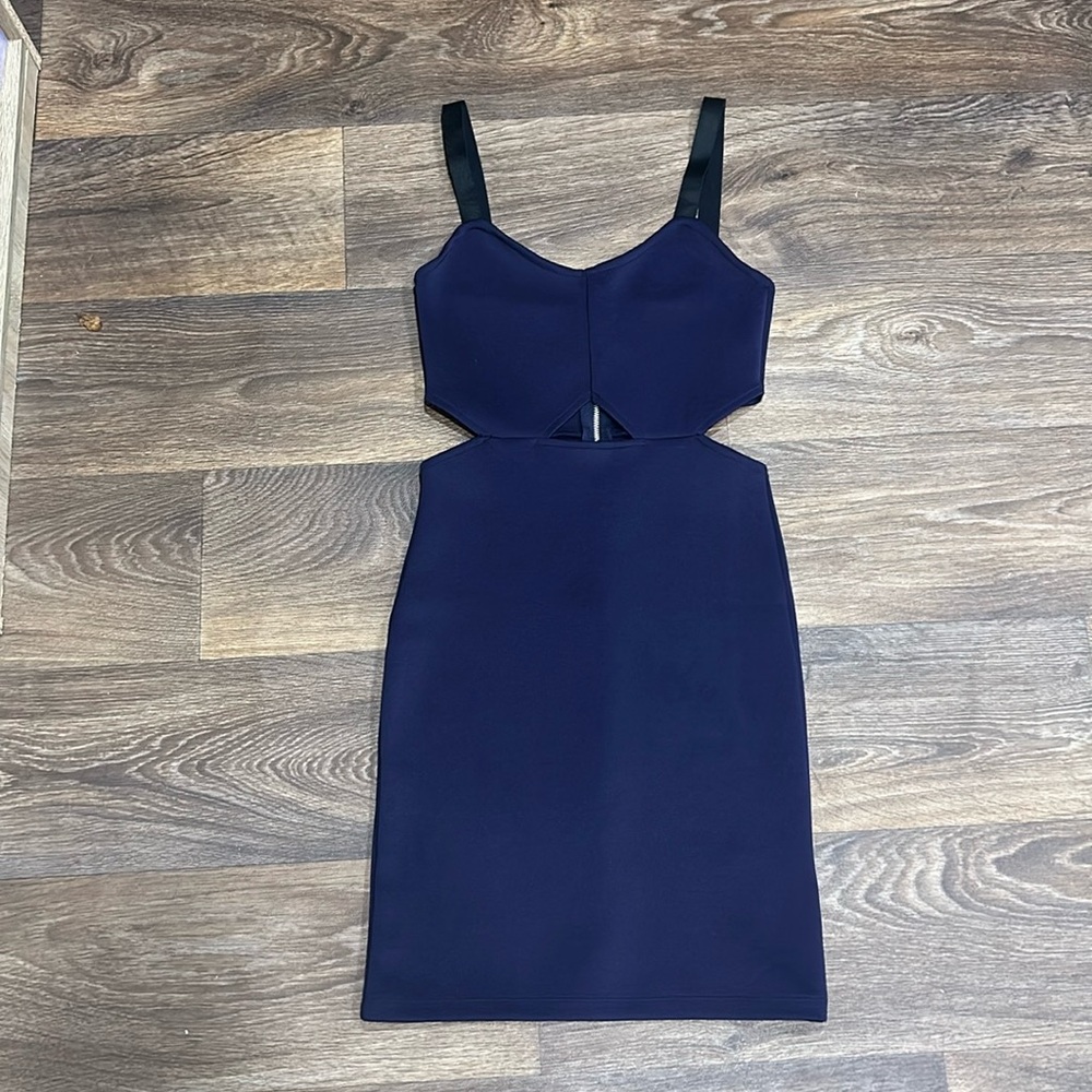 H&M bodycon dress with cutouts- XS